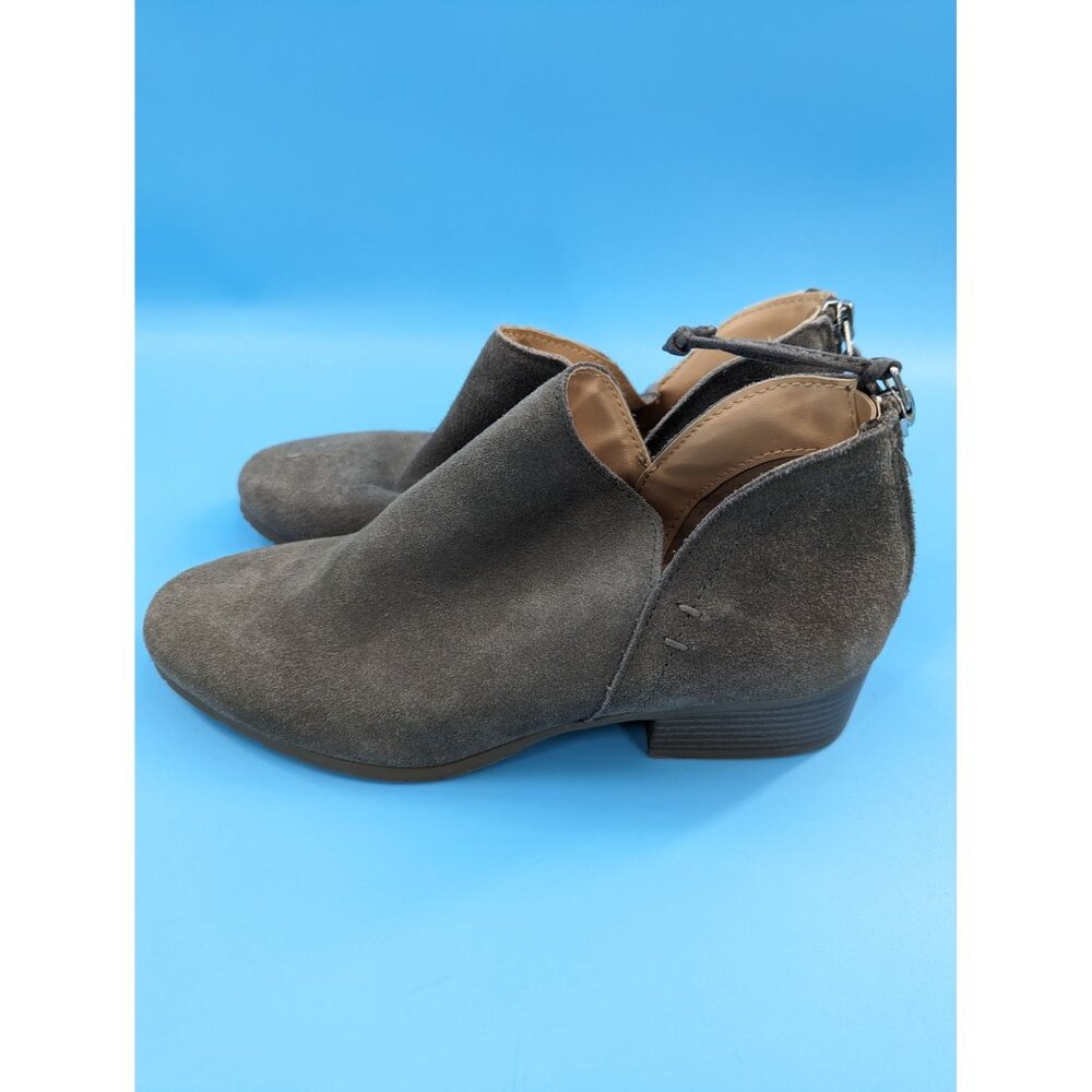KENNETH COLE REACTION Womens side skip booties‎ grey size 7 NWOT $99